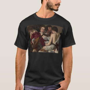 Caravaggio - The Musicians - Classic Artwork T-Shirt