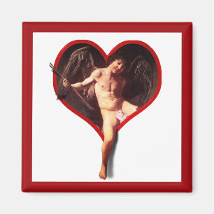 Caravaggio's Cupid (Add Your Text) Magnet