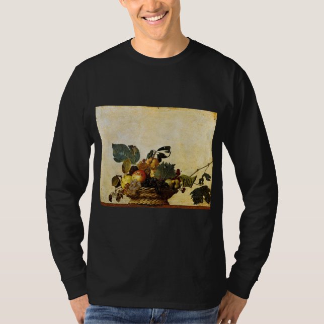 Caravaggio's Fruit Art Painting T-Shirt (Front)