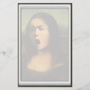 Caravaggio's Mona Lisa Stationery