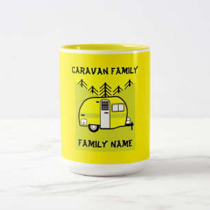 Caravan Art gifts - Love My Caravan Coffee Mug Doo