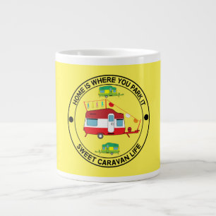Caravan Art gifts - Love My Caravan Coffee Mug Doo