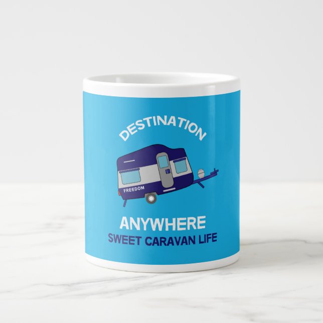 Caravan Art gifts - Love My Caravan Coffee Mug Doo (Front)