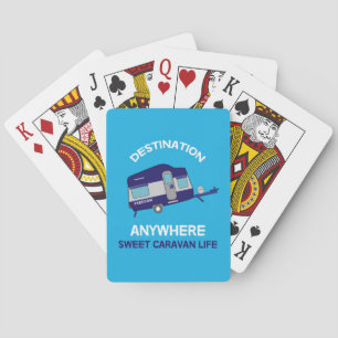 Caravan Art gifts - Love My Caravan Coffee Mug Doo Playing Cards