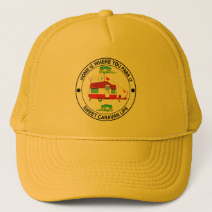Caravan Art gifts - Love My Caravan Coffee Mug Doo Trucker Hat