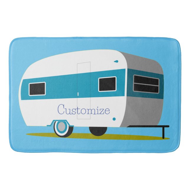 Caravan Camper RV Thunder_Cove Bath Mat (Front)