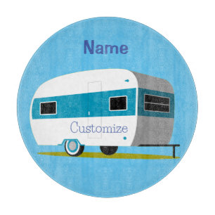 Caravan Camper RV Thunder_Cove Cutting Board