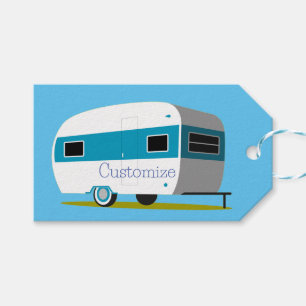 Caravan Camper RV Thunder_Cove Gift Tags