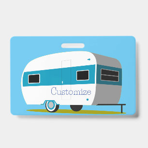 Caravan Camper RV Thunder_Cove ID Badge