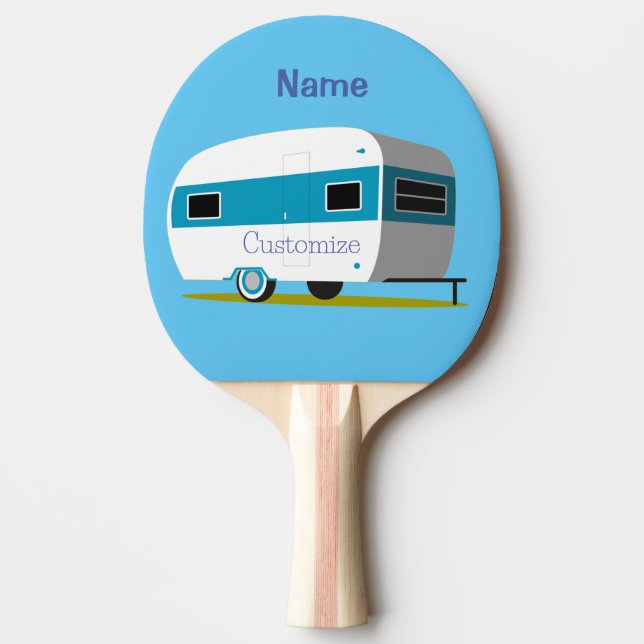 Caravan Camper RV Thunder_Cove Ping Pong Paddle (Front)