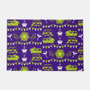 Caravan Camping Decor Doormat