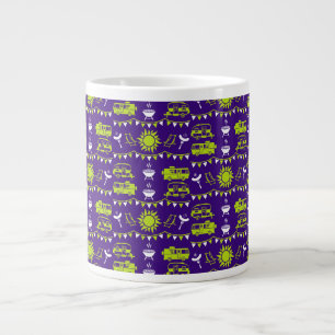 Caravan Camping Decor Large Coffee Mug