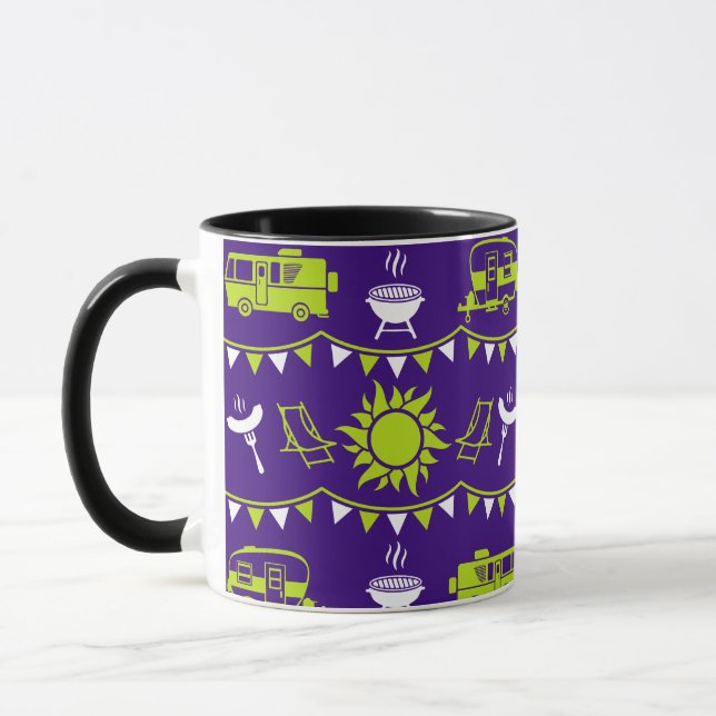 Caravan Camping Decor Mug (Left)