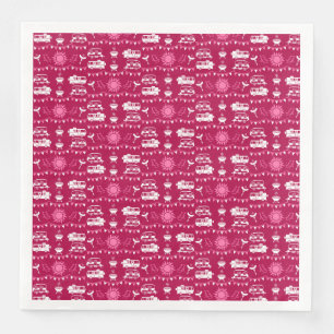 Caravan Camping Home Decor Napkin