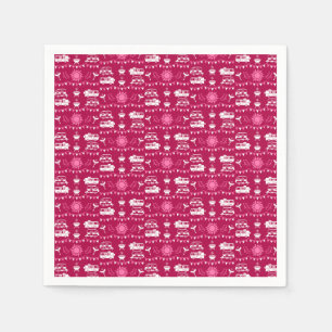 Caravan Camping Home Decor Napkin