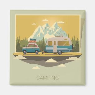Caravan Camping Magnet