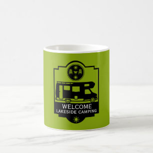 Caravan Campsite Business Coffee Mug