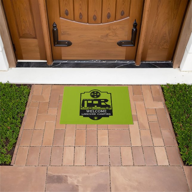 Caravan Campsite Business  Doormat (Outdoor)