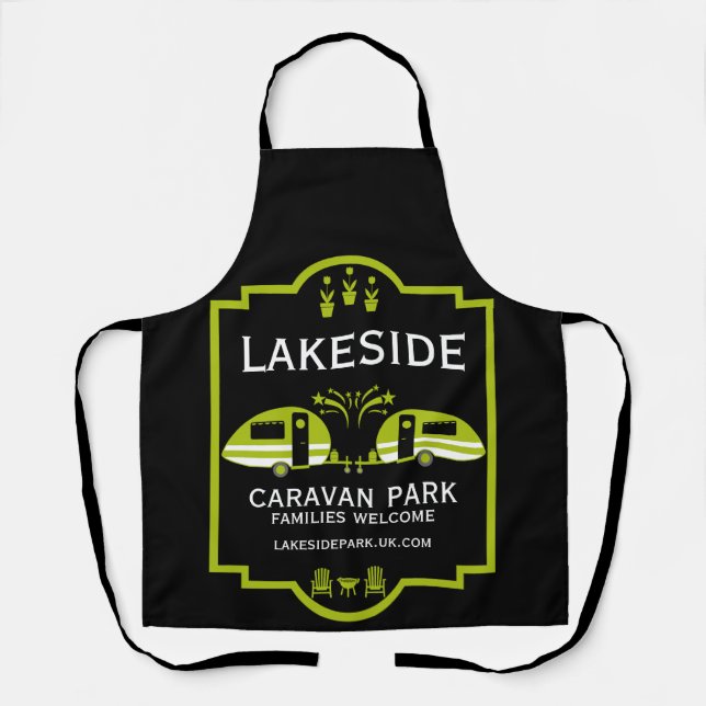 Caravan Campsite Promotion Apron (Front)