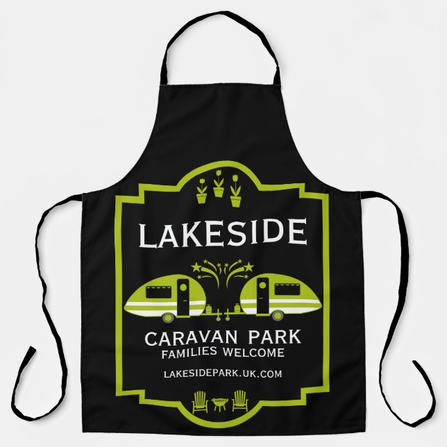 Caravan Campsite Promotion Apron (Front)