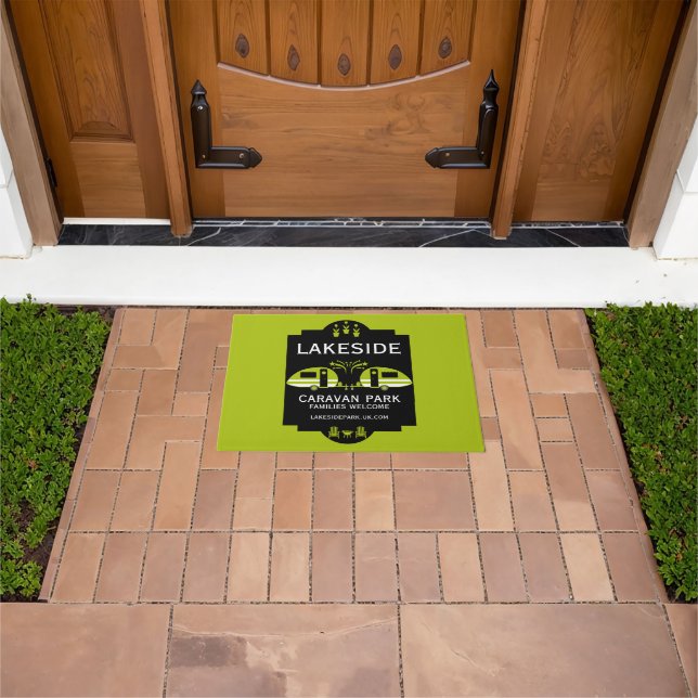 Caravan Campsite Promotion Doormat (Outdoor)
