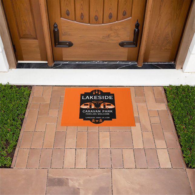 Caravan Campsite Promotion Doormat (Outdoor)