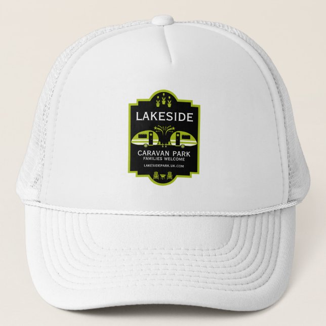 Caravan Campsite Promotion Trucker Hat (Front)