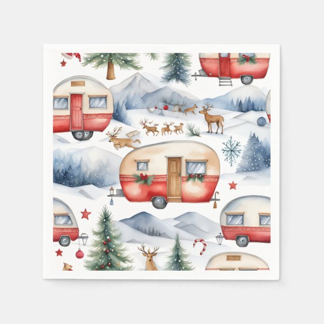 Caravan Fairytale  Napkin (Front)