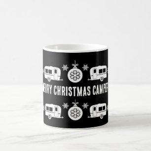 Caravan Happy Christmas Camping   Coffee Mug