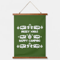 Caravan Happy Christmas Camping  