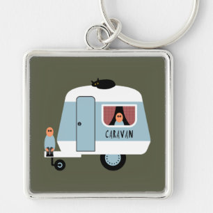 Caravan Key Ring