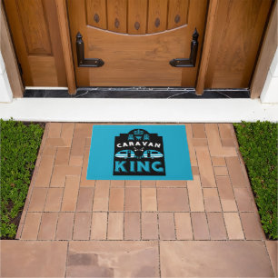 Caravan King Gifts For Campers Doormat