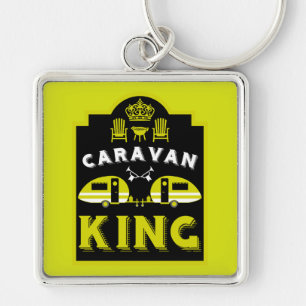 Caravan King Gifts For Campers Key Ring