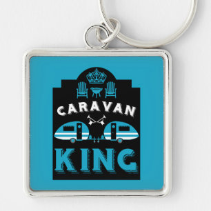 Caravan King Gifts For Campers Key Ring