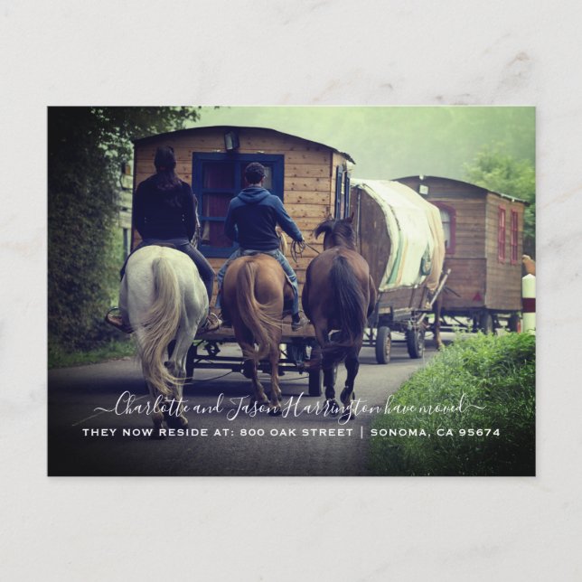 Caravan Moving Announcement (Front)