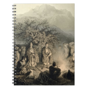 Caravan of Armenian Merchants, Transcaucasia, plat Notebook