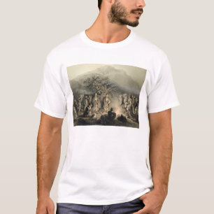 Caravan of Armenian Merchants, Transcaucasia, plat T-Shirt