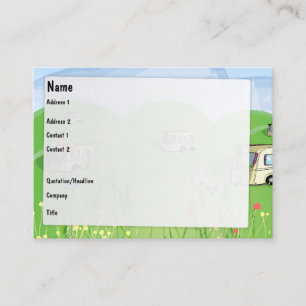 Caravan Park Business Card