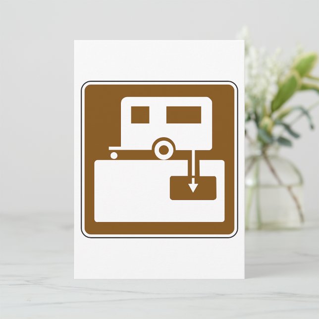 Caravan Park Sign Invitations (Creator Uploaded)