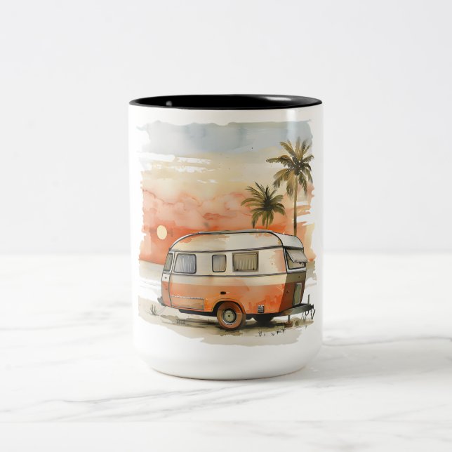 Caravan Two-Tone Coffee Mug (Center)