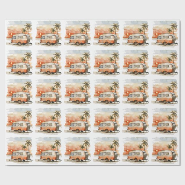 Caravan Wrapping Paper (Flat)