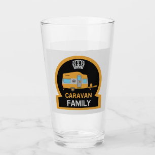 Caravaner Caravanning Funny Caravan Gifts Coff Glass