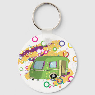 Caravaning Key Ring