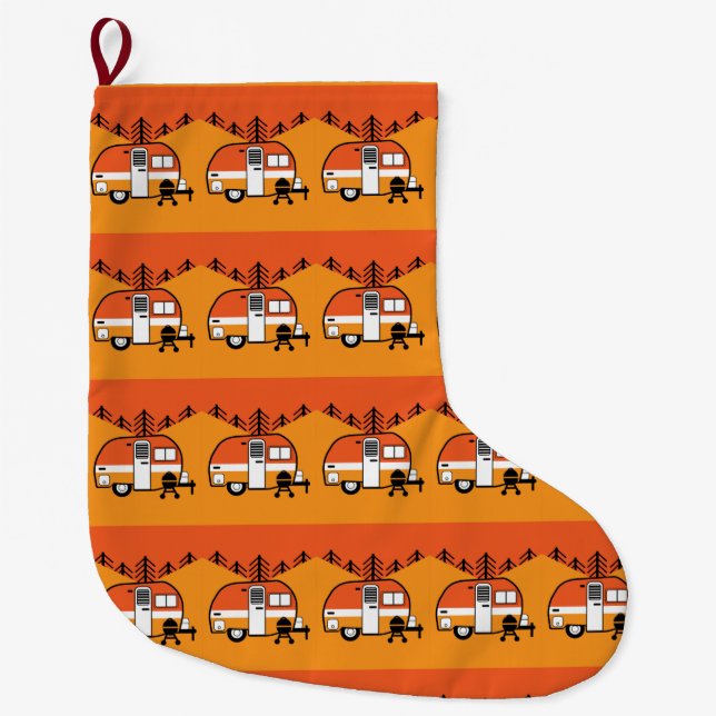 Caravanning Christmas Stocking (Front)