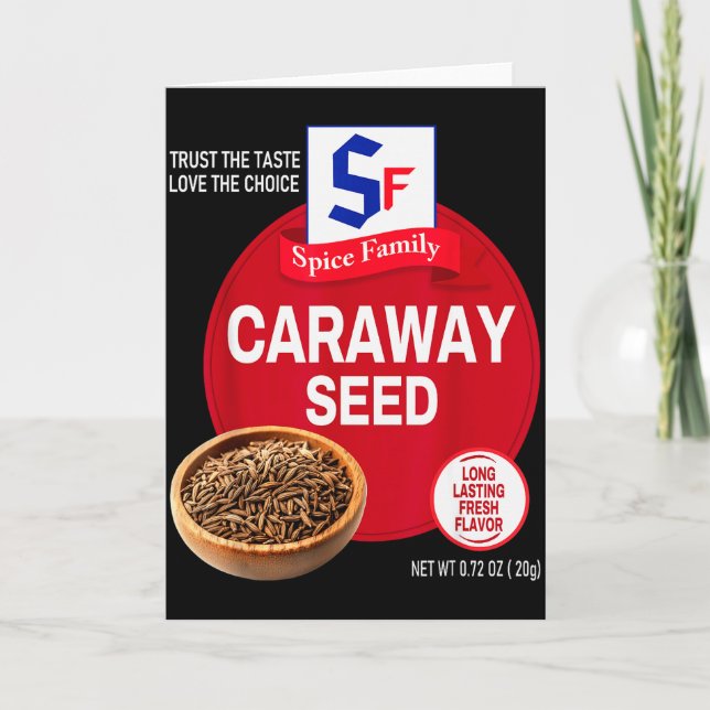 Caraway Seed Halloween Sce Costume Group Matching  Card (Front)