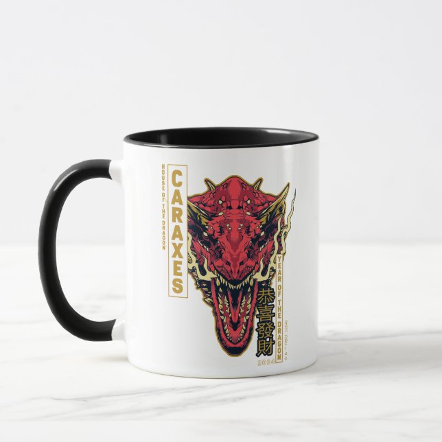 Caraxes Head Year of the Dragon | 恭喜發財 Mug (Left)