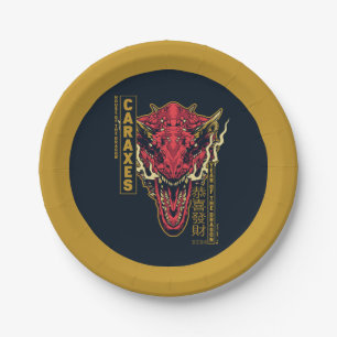 Caraxes Head Year of the Dragon   恭喜發財 Paper Plate