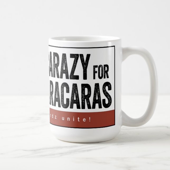 Carazy for Caracaras Mug (Right)