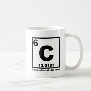 Carbon-Based Life Form Funny Mug
