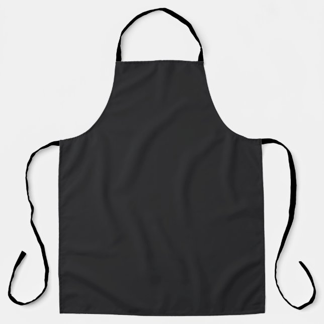 Carbon Black Apron (Front)